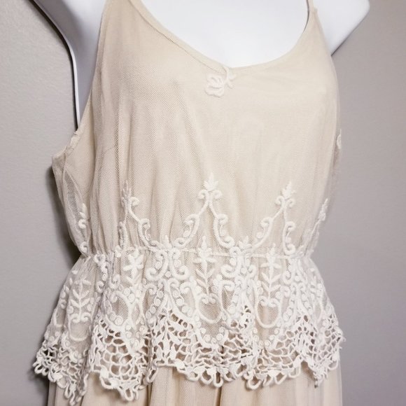 Umgee USA Layered Lace Embroidered Dress - Picture 4 of 8